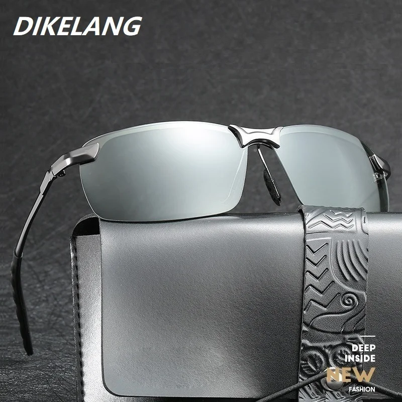 Top Trends: Luxury Men Photochromic Polarized Sunglasses Driving Chameleon Sun Glasses Male Change Color Day And Night Vision UV400 Eyewear Shoppable Styles