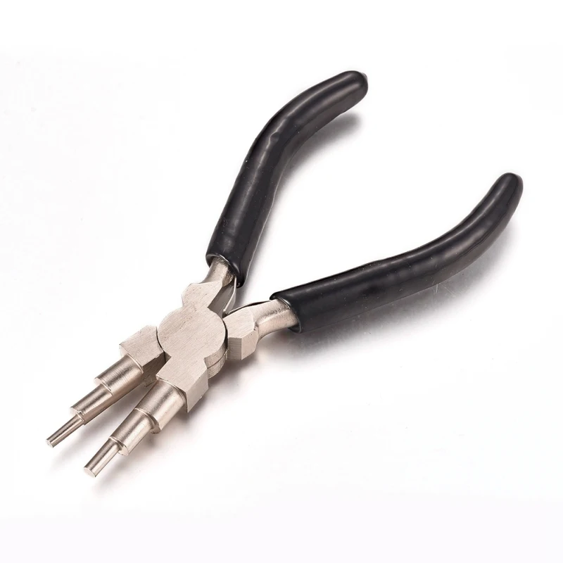 Top Trends: 6-in-1 Bail Making Pliers 45 # Carbon Steel 6-Step Multi-Size Wire Looping Forming Pliers Loop Size: 3mm / 4mm / 6mm / 7mm / 8.5mm / 9.5mm Shoppable Styles