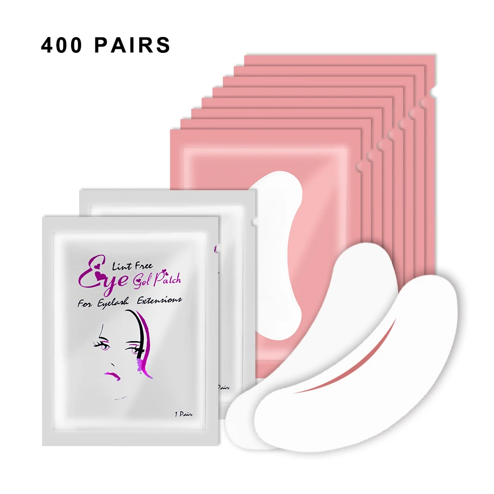 Top Trends: 400 Pairs Eyelashes Patch Under Eye Pads Patches Eyepatch Eyelash Pads Eye Stickers Eyelash Extension Patch Hydrogel Patches Shoppable Styles