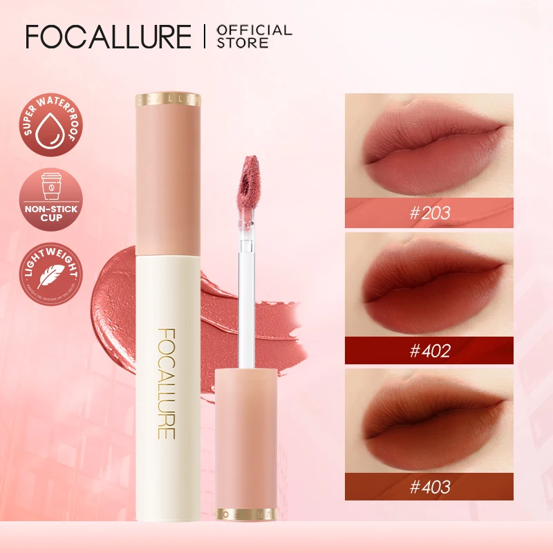 Top Trends: FOCALLURE 24 Colors Moisture Liquid Lipstick Waterproof Long-lasting Lip Gloss Matte Lip Glaze Red Lip Gloss Makeup Cosmetics Shoppable Styles