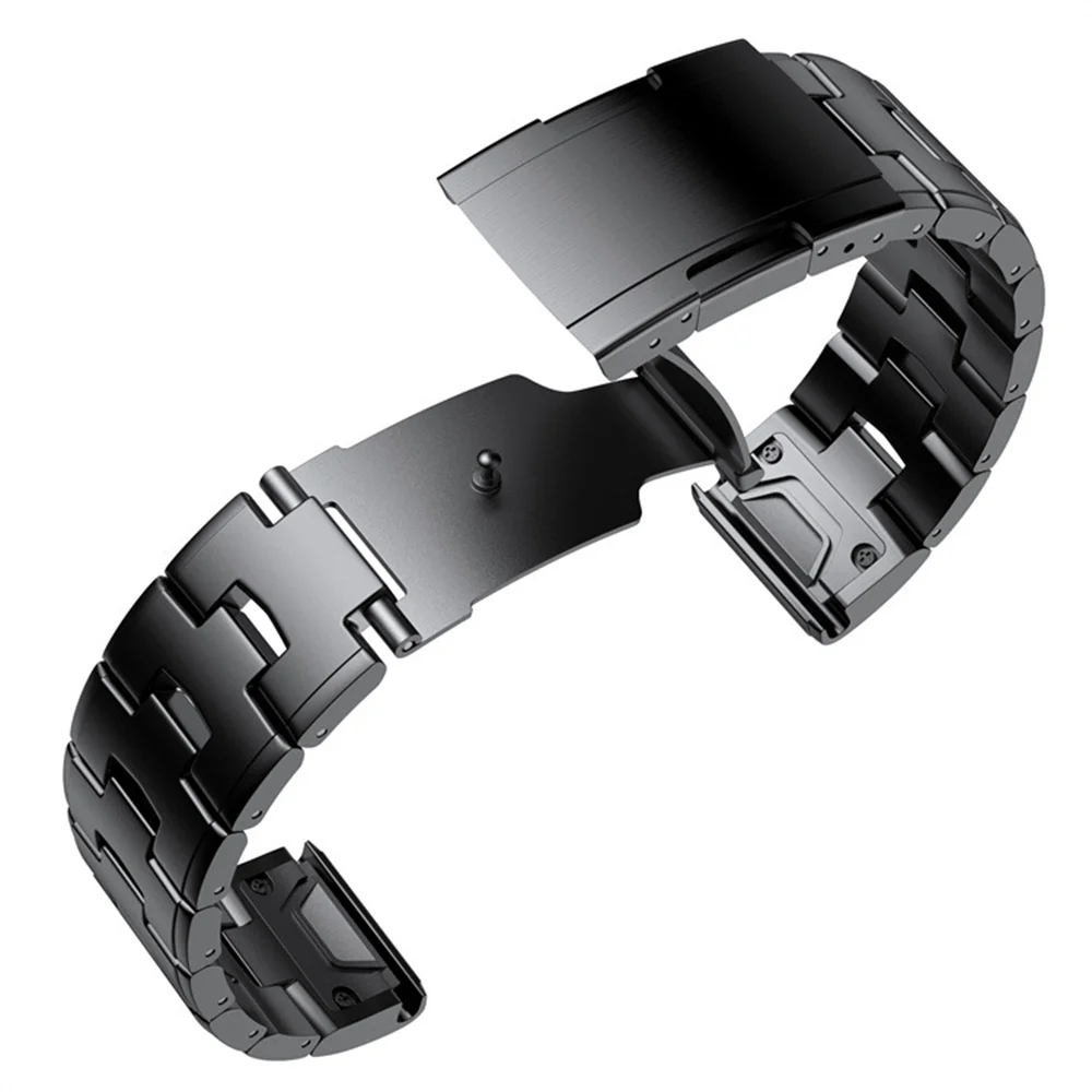 Top Trends: Garmin 22mm 26mm Quick Fit Titanium Metal Watch Band Bracelet For Fenix 7X 7 Solar / 6 Pro / 5 Plus / Instinct / Epix Gen2 Strap Shoppable Styles - Image 4