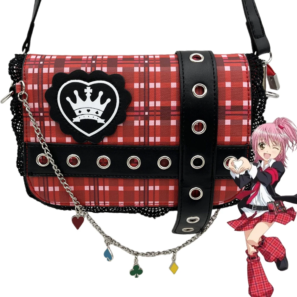 Top Trends: Anime Hinamori Amu Crossbody Bag Cosplay Waistpack Girl JK Uniform Messenger Shoulder Bag Student Handbag Gift Shoppable Styles