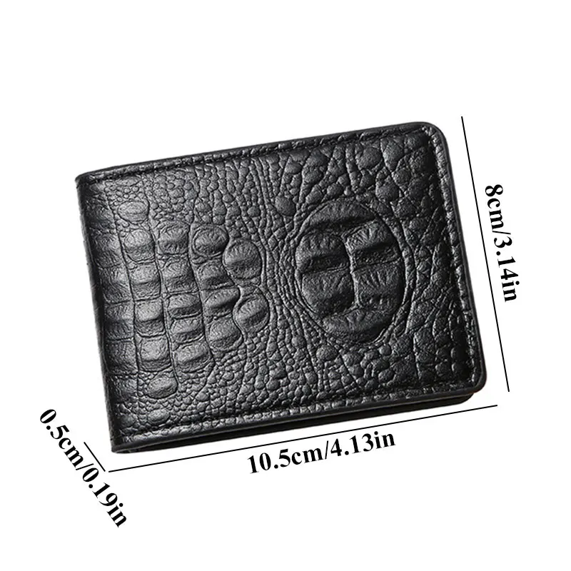 Top Trends: Fashion Driver's License Cover Leather Card Holder Crocodile Pattern Coin Purse Card Case ID Credit Card CaseBag Soft Classic Shoppable Styles - Image 4