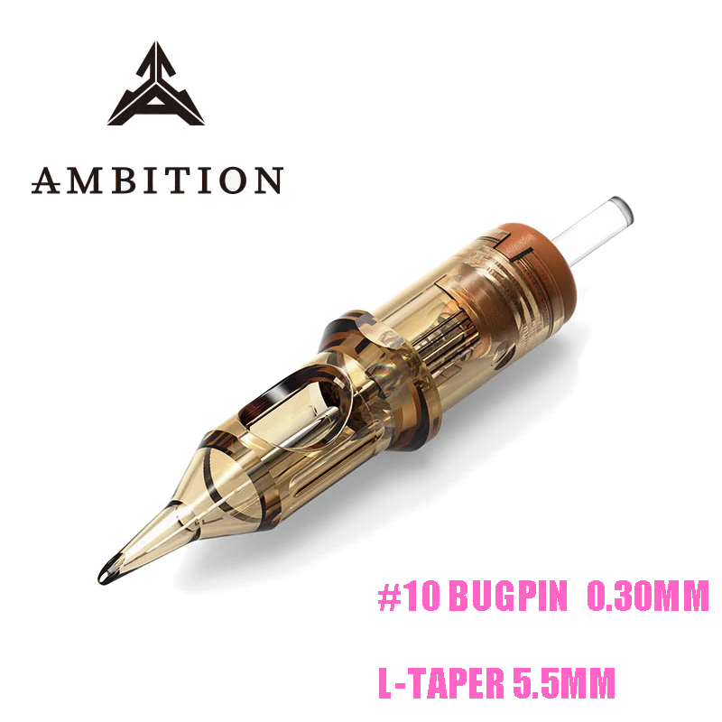 Top Trends: Ambition Premium RL Tattoo Cartridge Needles Module 20pcs Round Liner #10 Bugpin (0.30mm) 0.35mm 1RL 3RL 5RL 7RL 9RL 11rl 14rl Shoppable Styles