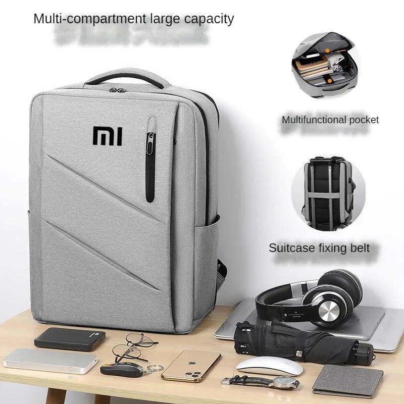 Top Trends: Xiaomi MI Backpack Travel Laptop Bag Large Capacity Business Bag Trend Simple Student Computer Bag Shoppable Styles