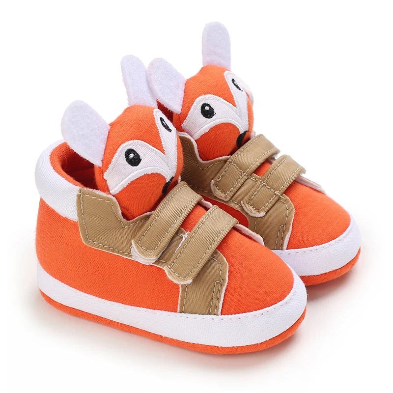 Top Trends: Classic Baby Shoe Boy Girl Baby Cute Animal Face Casual Flat Sneaker First Baby Ankle Boot Cotton Non-slip Warm Walking Shoes Shoppable Styles - Image 4