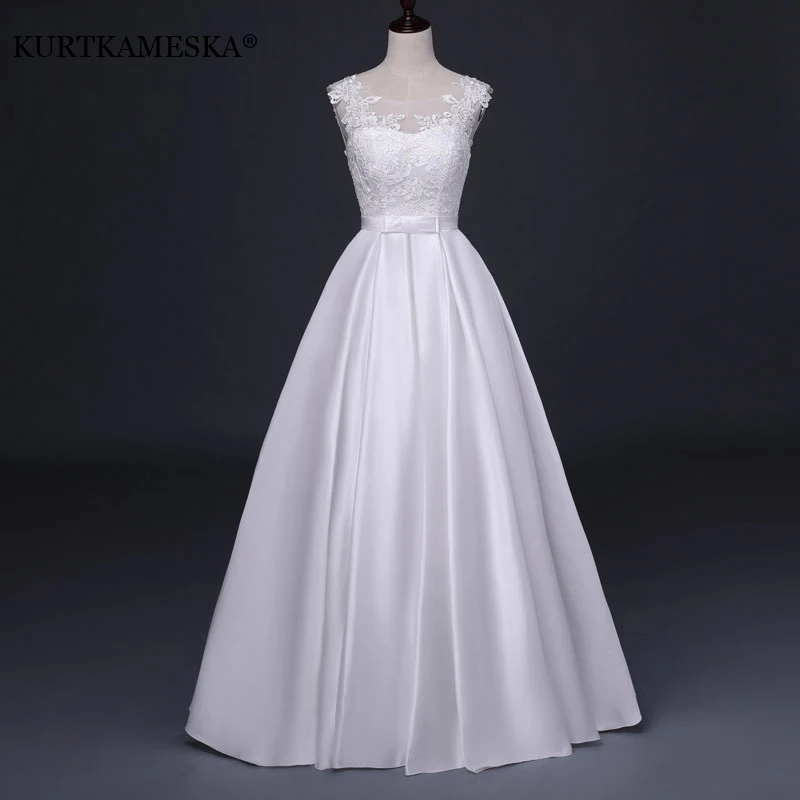 Top Trends: White Satin Bride Dress Elegant Embroidery Lace Formal Evening Summer Dresses For Women Sexy Backless Long Wedding Party Dress Shoppable Styles