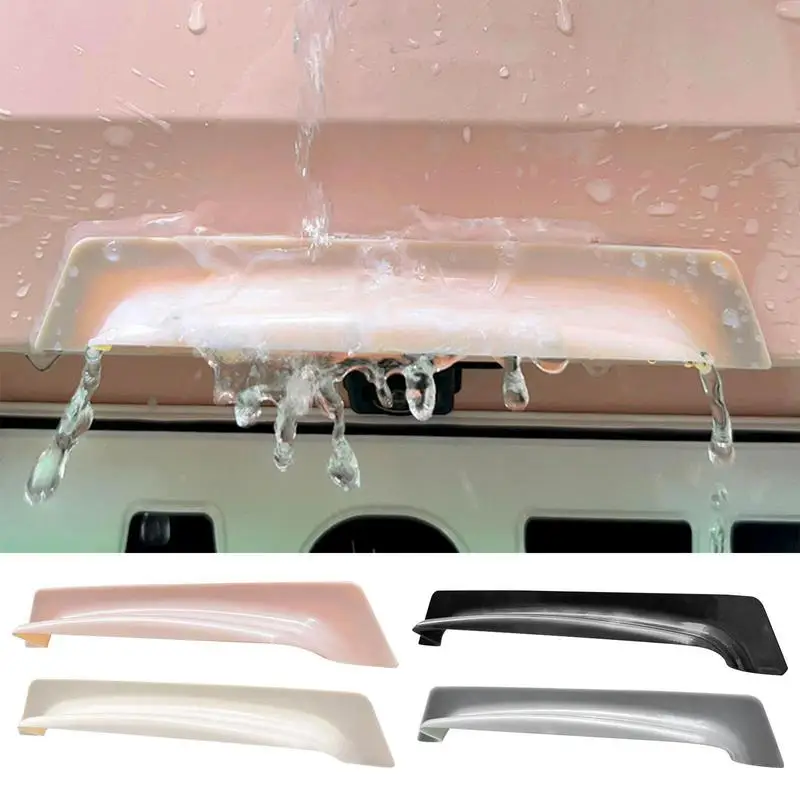Car Reverse Camera Rain Shield Car Reversing Mirror Camera Rain Shade Cover Rainproof Waterproof Shield Car Exterior Accessories