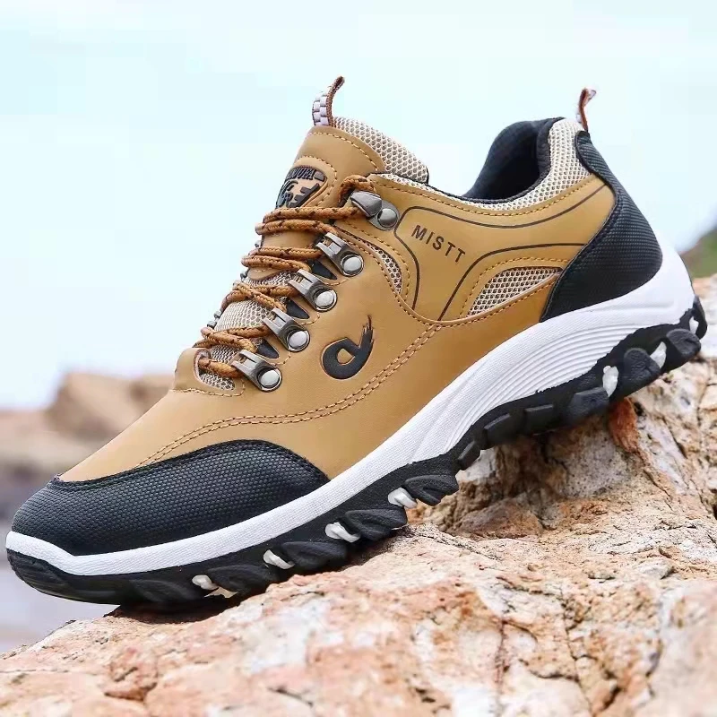 Top Trends: New Men&#039;s 38-48 Large Outdoor Hiking, Mountaineering, Camping, Running, Jogging Shoes, Waterproof And Anti-slip Fashion Shoes Shoppable Styles