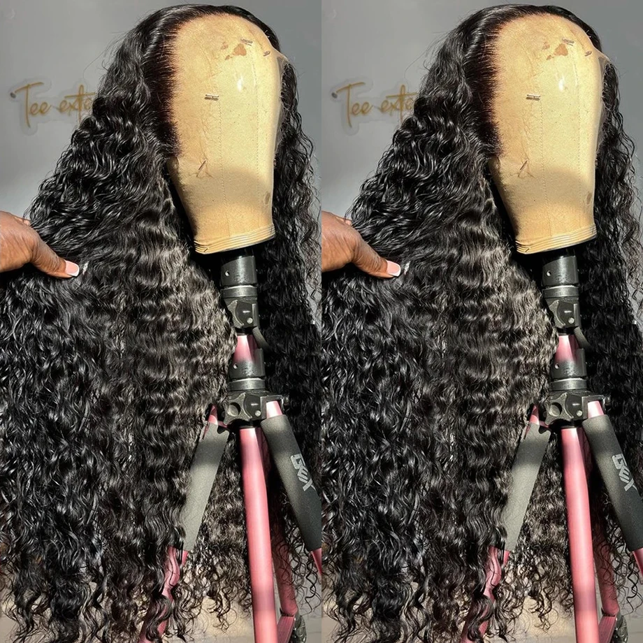 Top Trends: 13x6 Hd Lace Frontal Wig 30 40 Inch 13x4 Curly Lace Front Human Hair Wig Brazilian 5x5 Closure Wig Glueless Deep Water Wave Wigs Shoppable Styles