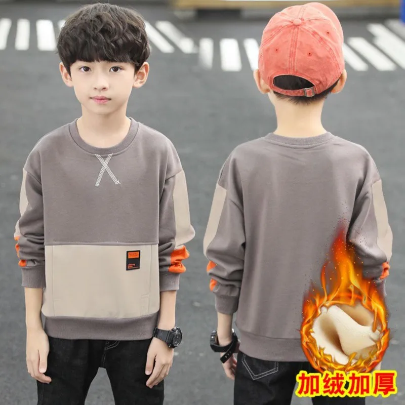 Top Trends: Boys Hoodies Sweatshirts Cotton Tops Outwear 2024 Cool Spring Autumn Windproof Kids School Children's Clothing Shoppable Styles - Image 5