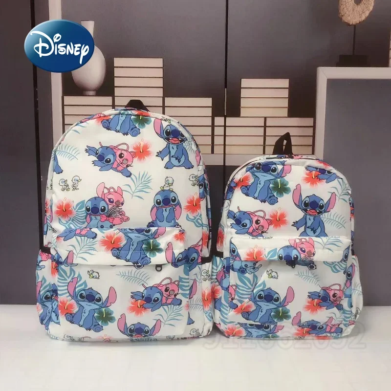 Top Trends: Disney Stitch New Backpack Luxury Brand Women's Backpack Cartoon Mini Fashion Children's Book Bag Large Capacity Waterproof Shoppable Styles