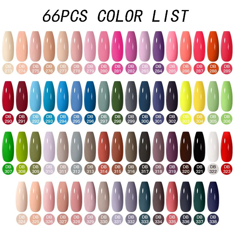 Top Trends: Mtssii 24 / 25 / 40 / 60PCS Gel Nail Polish Set Color Gel Semi Permanent UV Led Varnish Nail Art Design Soak Off Gel Set Nail Gel Set Shoppable Styles