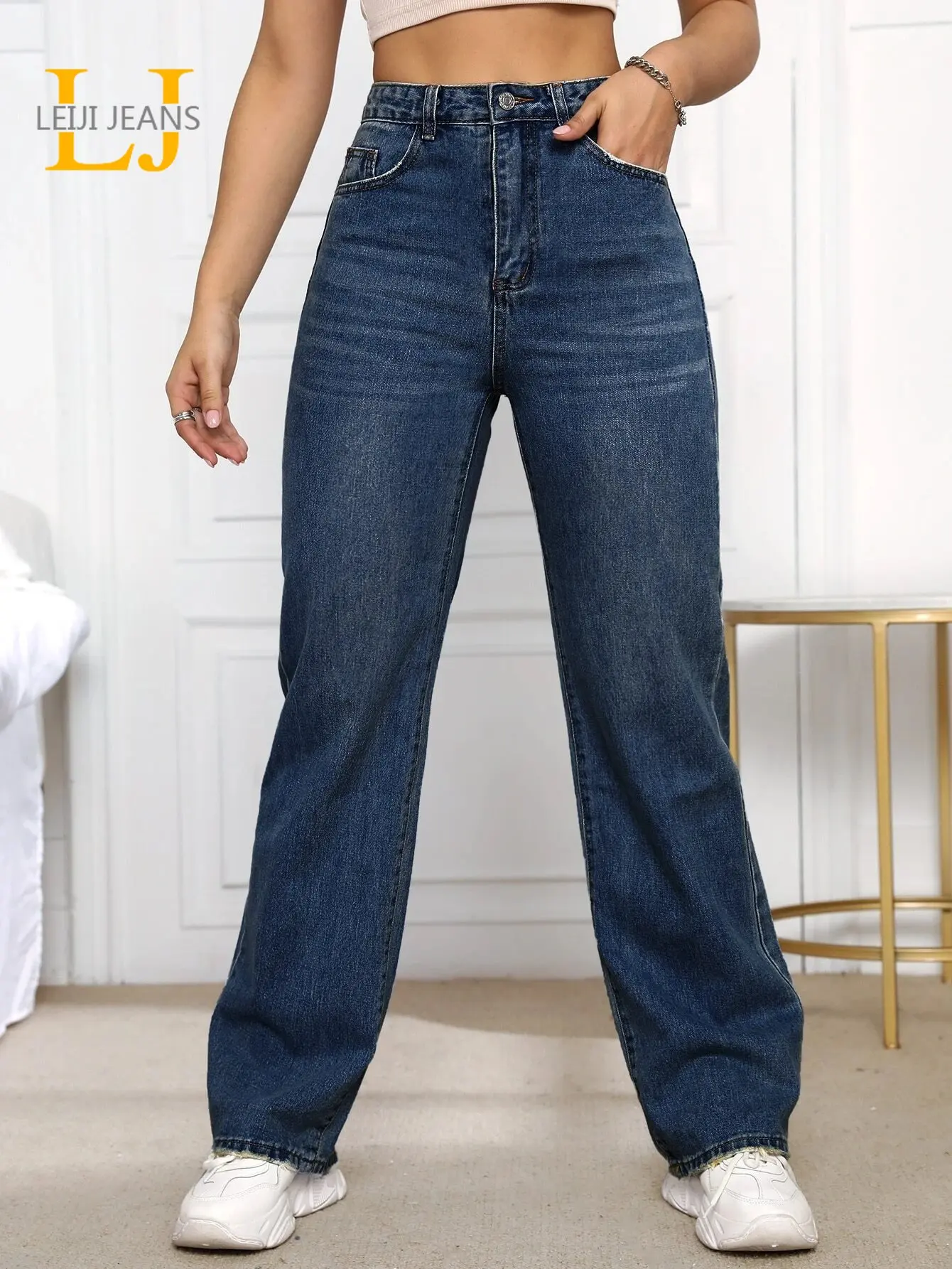 Top Trends: Plus Size Wide Leg Jeans For Women High Waist Stretchy Loose Women Denim Jeans Full Length Curvy Jeans 175cms Tall 100kgs Pants Shoppable Styles