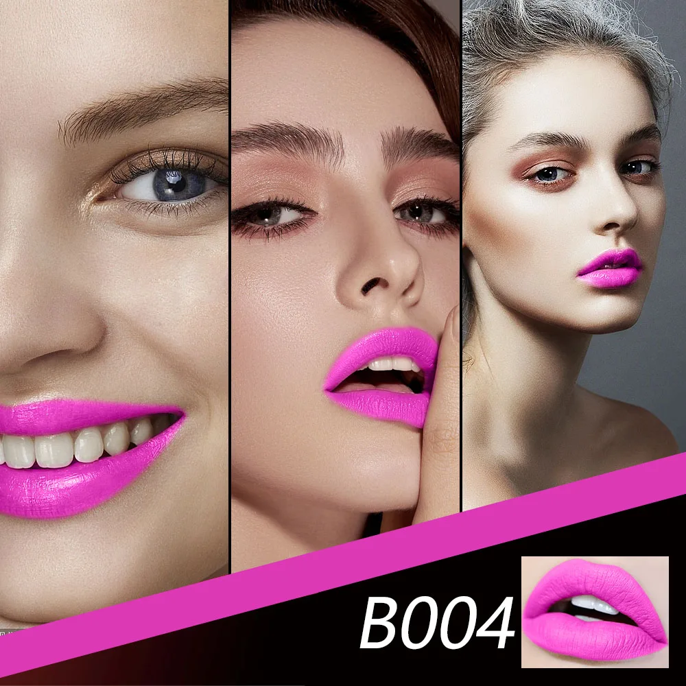 Top Trends: Hot Barbie Pink Matte Pink Lipstick For Women Long Lasting Lipstick Waterproof No Dry Feeling Creamy High Pigmented Formula Shoppable Styles