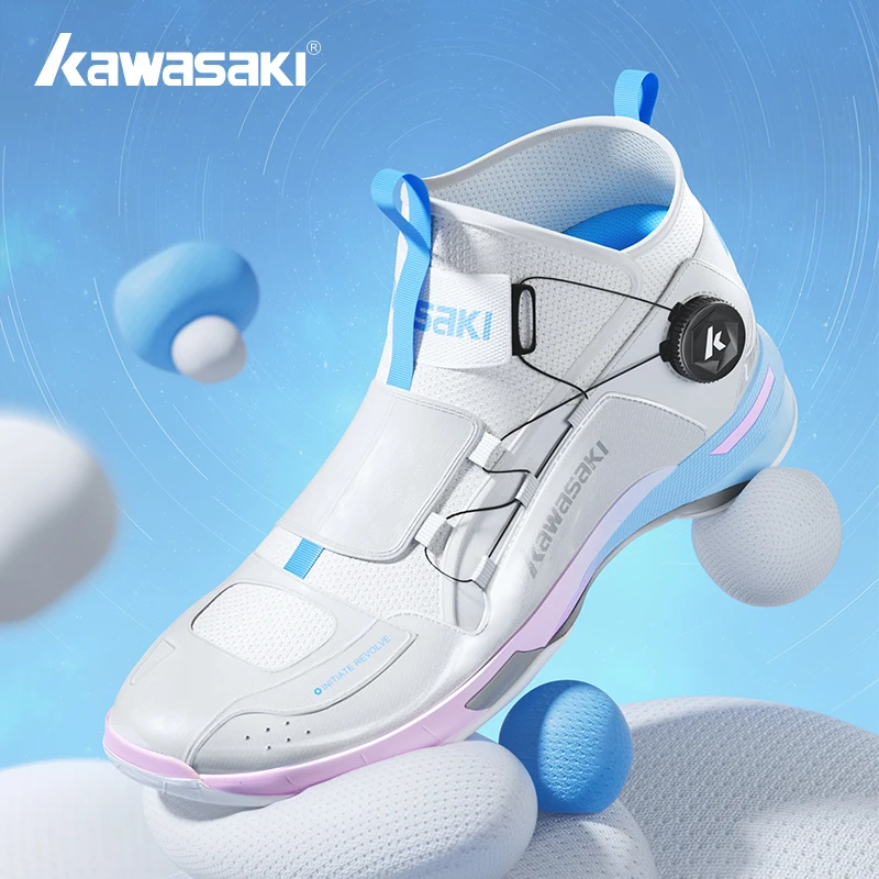 Top Trends: Kawasaki Badminton Shoes WIDE FEET FAVOR A3311 Sneakers Men Tennis Female Breathable Durable Sports Men's Sneaker Shoes Shoppable Styles