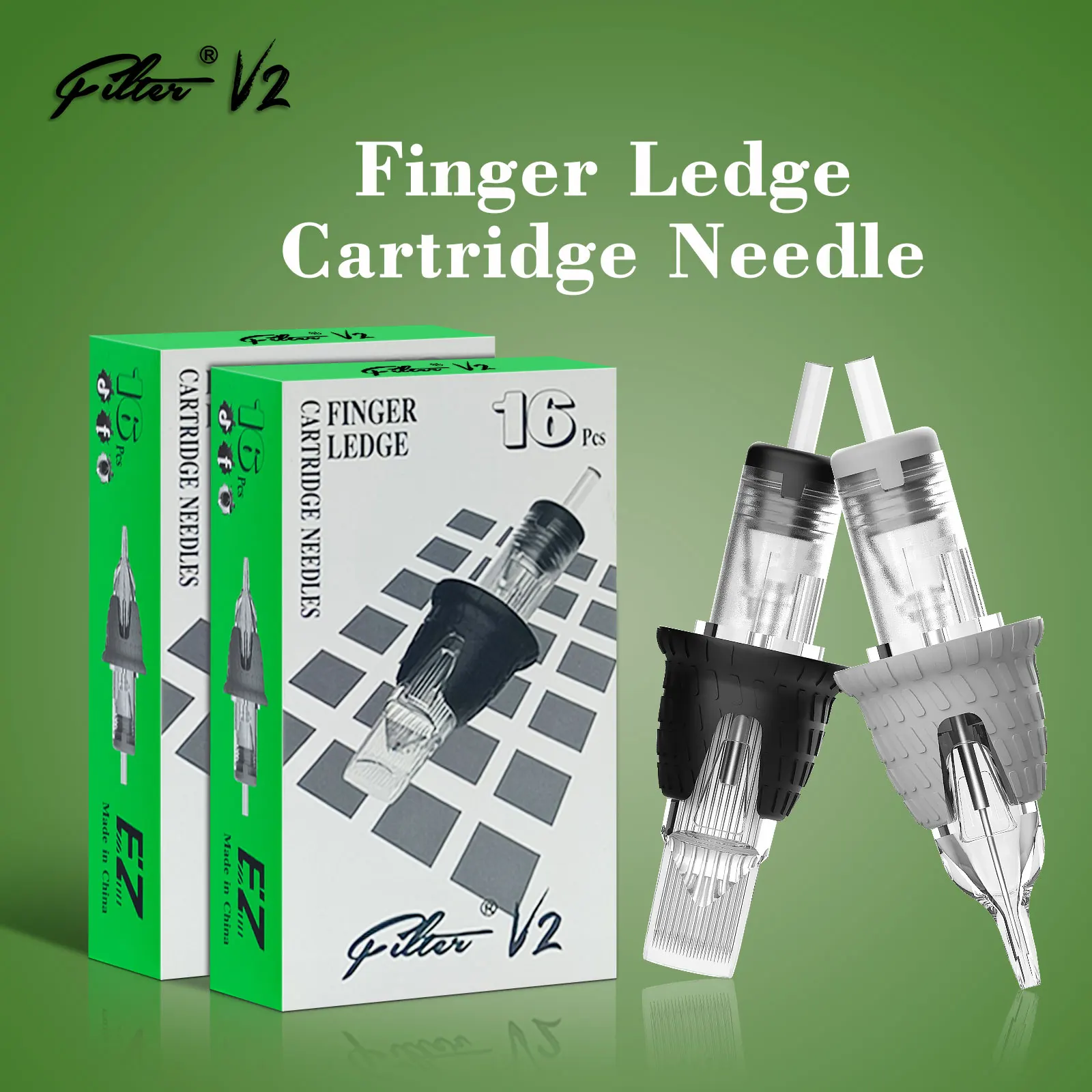 Top Trends: EZ Filter V2 Disposable Sterilized Safety Tattoo Needles Cartridge For Tattoo Rotary Pen Round Liner Permanent Makeup 16pcs Shoppable Styles