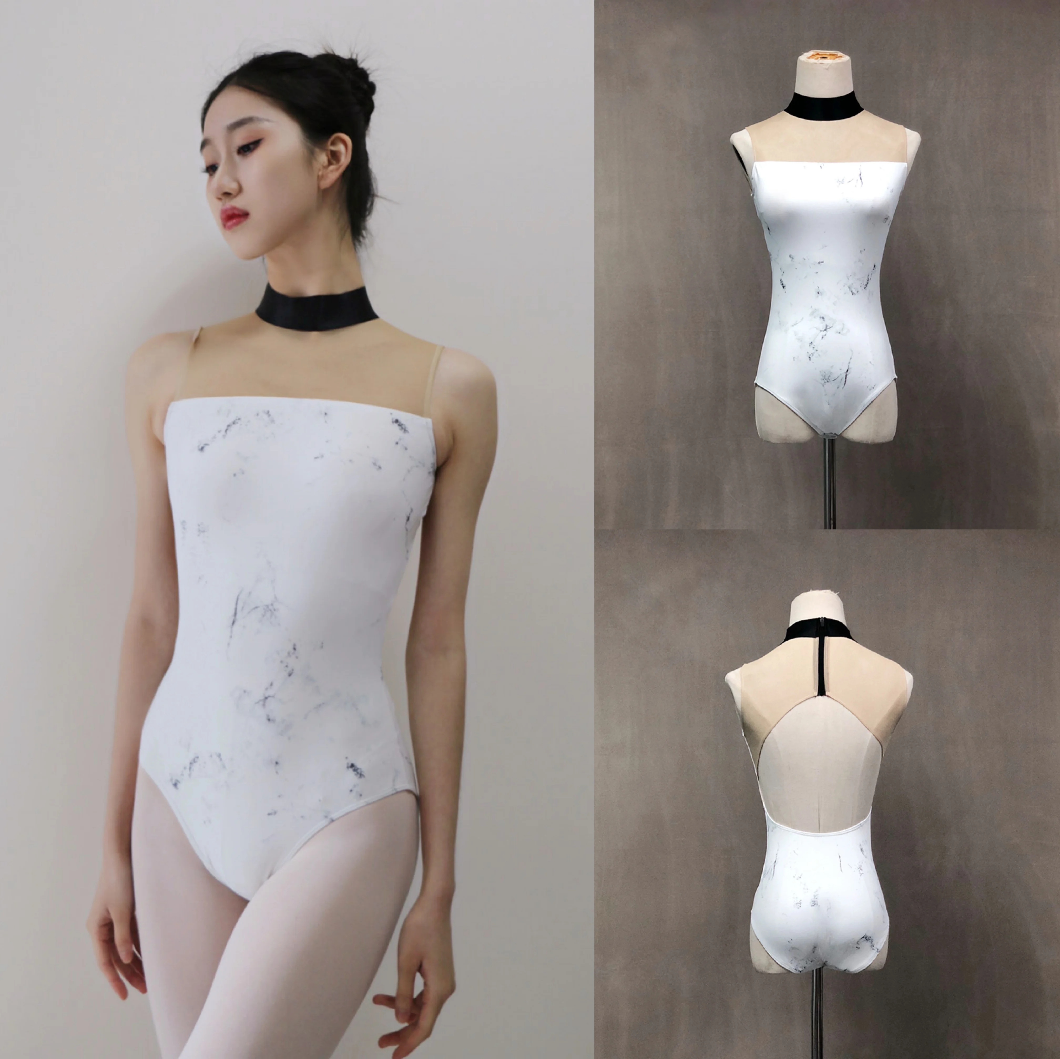 Top Trends: Adult Ballet Leotard 2024 New Elegant Practice Ballet Dancing Clothes Women Sleeveless Dance Team Gymnastics Coverall Shoppable Styles