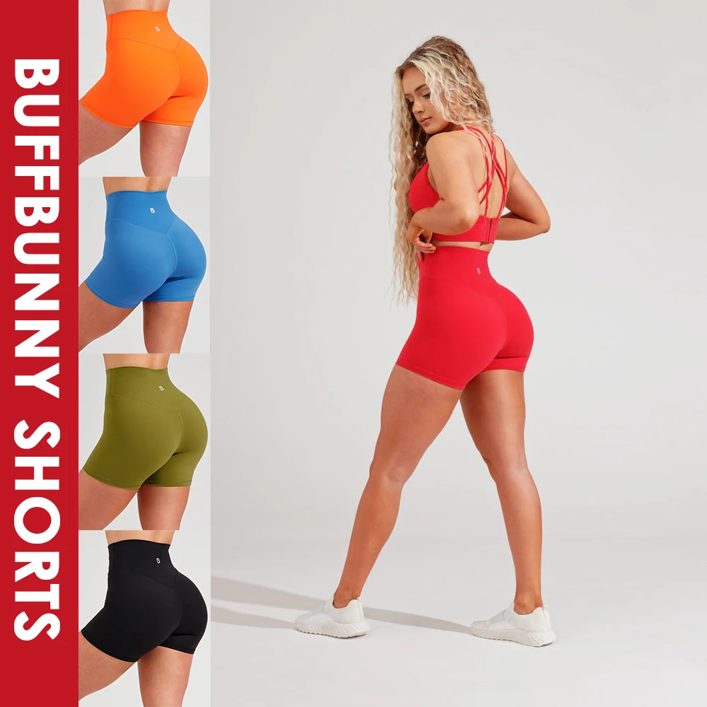 Top Trends: Buffbunny Collection Shorts Women Seamless Fitness Yoga High Quality Gym Workout Pants Sports Shorts Buff Bunny Butt Gym Legging Shoppable Styles