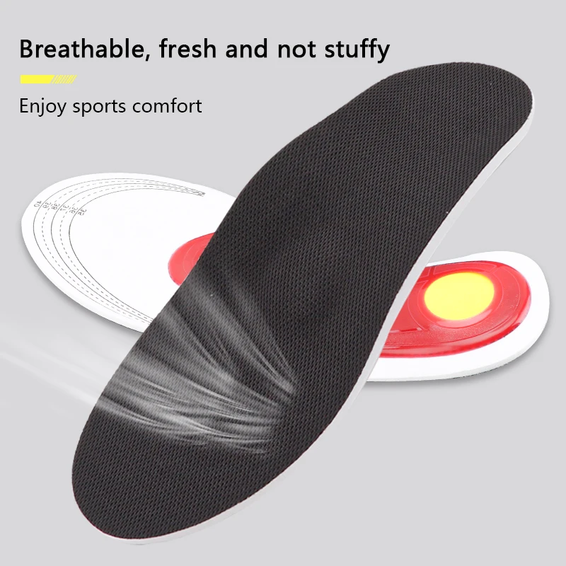 Top Trends: 1Pair Arch Support Plantar Fasciitis Shoes Insoles Flat Foot Orthopedic Insole Men Women EVA Shock Absorbing Non Slip Shoe Pads Shoppable Styles