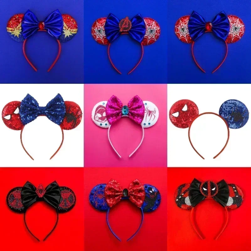 Top Trends: Disney Marvel Star Wars Ear Headbands For Adults Grogu Master Yoda Ears Hairbands Women Bow Hair Accessories Girls Kids Headwear Shoppable Styles - Image 4