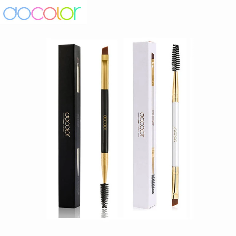 Top Trends: Docolor Eyebrow Brush+ Eyebrow Comb Beauty Eyebrow Brush Professional Makeup Brushes For Eye Brow Brush Eye Blending Brush Shoppable Styles