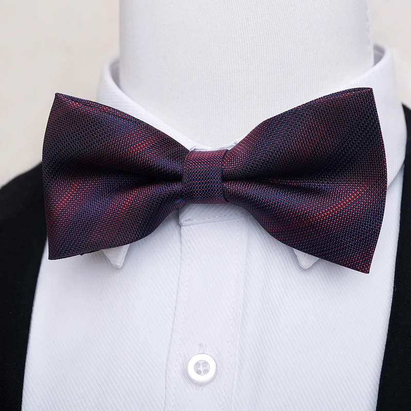 Top Trends: 2022 New Design Hot Sale Silk Bow Tie Solid Suit Accessories Men Black New Year's Day Fit Wedding Shoppable Styles - Image 3