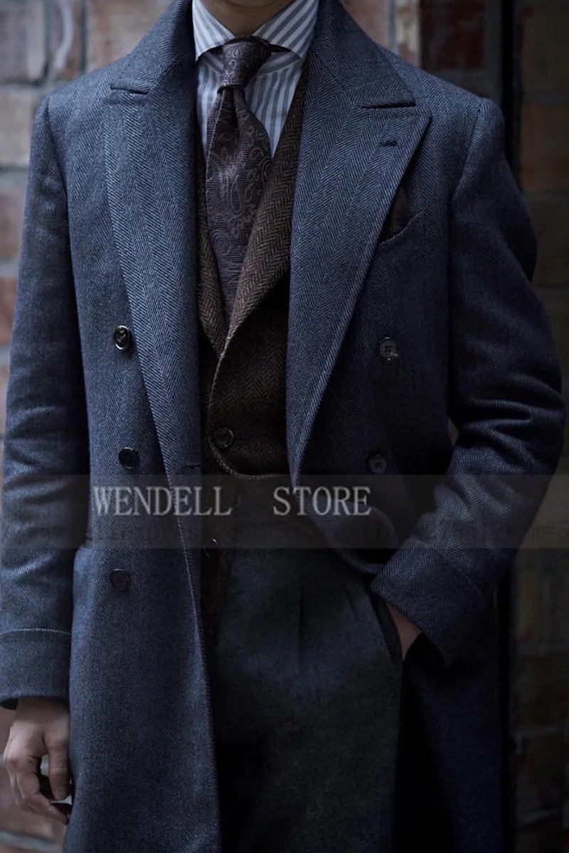 Top Trends: Men's Wool Long Coat Tailored Slim Fit Luxury Jacket Womens Clothing Windbreakers Man Coats Windbreak Martens Herren Male Winter Shoppable Styles