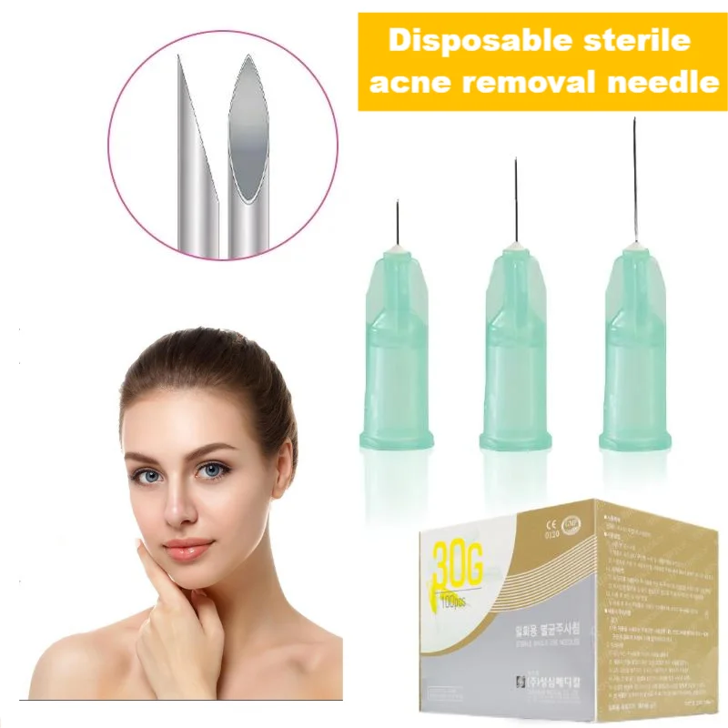 Top Trends: Painless Small Needle 50pcs 34G 4mm 32G 4mm 25mm Disposable 30G Medical Micro-plastic Injection Cosmetic Sterile Needle Surgical Shoppable Styles