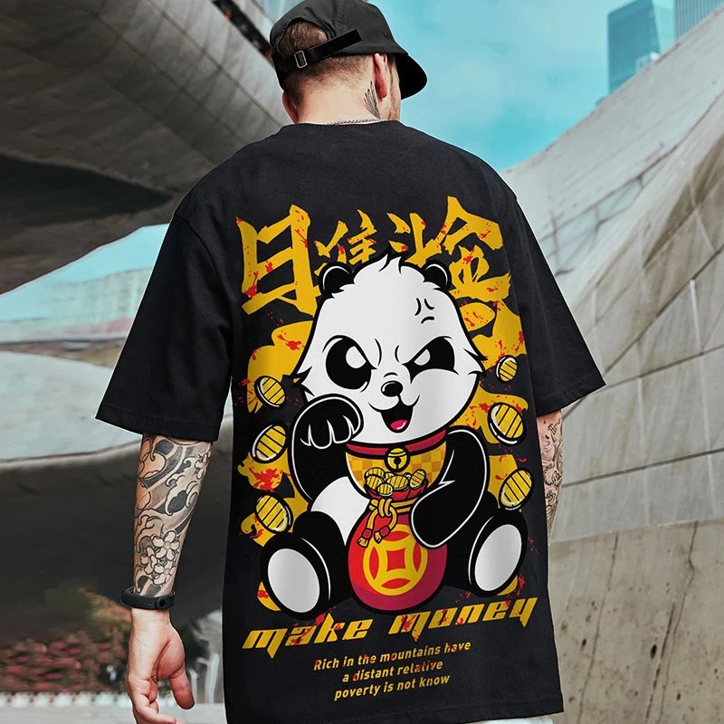 Top Trends: Men's Casual T-shirt Oversized Graphic T Shirts Loose Zodiac Pure Cotton Y2k Tops Clothes Streetwear Harajuku Short Sleeve Tees Shoppable Styles