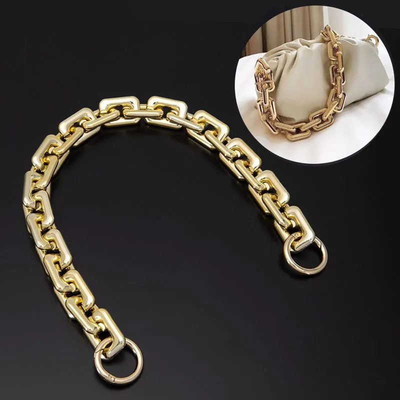 Top Trends: Silver Gold 40 60cm Acrylic Purse Chain Strap Handbag Handles Diy Purse Replacement Chain For Shoulder Bag Handbags Straps Shoppable Styles