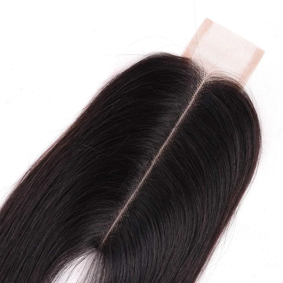 Top Trends: Upermall Kim K 2x6 Swiss Transparent Lace Closure Straight Body Wave Deep Middle Part Brazilian Remy Human Hair For Black Women Shoppable Styles