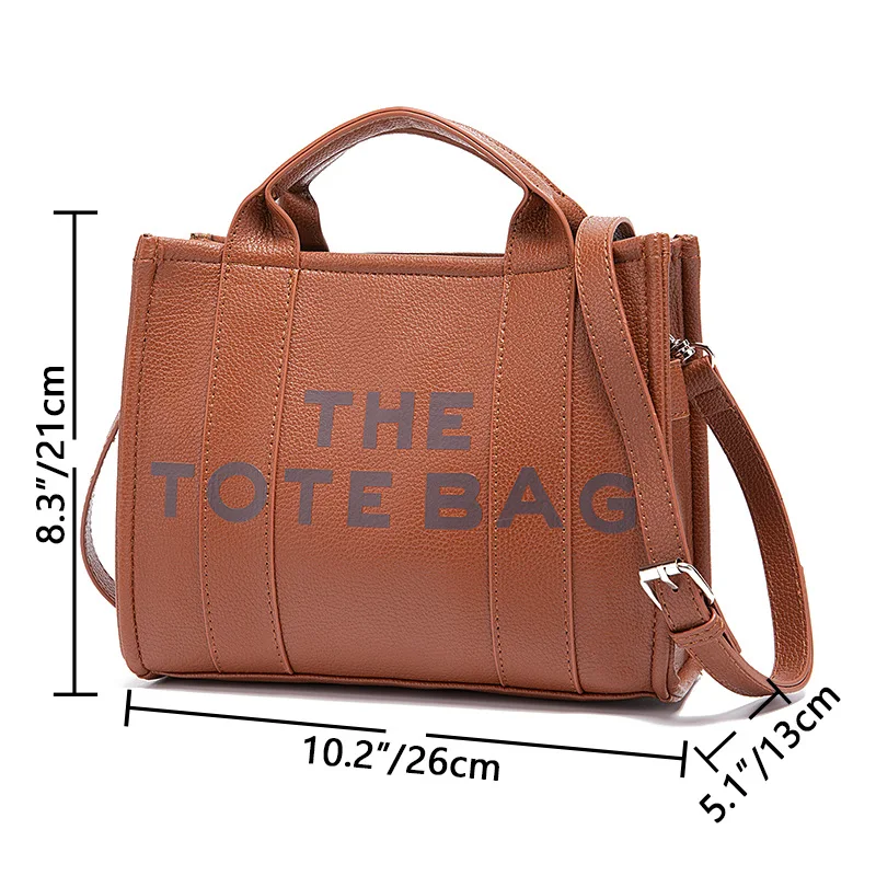 Top Trends: Fashion Jacob The Tote Bags For Women 2023 Luxury Pu Leather Handbag Zipper Ladies Crossbody Bag Large Shopping Daypack Purse Shoppable Styles