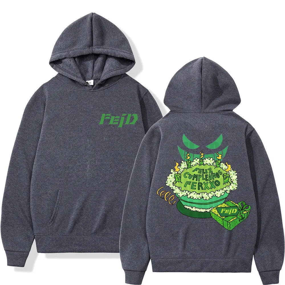 Top Trends: 2023 Feid Ferxxo Album Tour Print Hoodie Men Women Fashion Aesthetics Sweatshirts Hip Hop Rap Oversized Hoodies Y2k Streetwear Shoppable Styles - Image 3