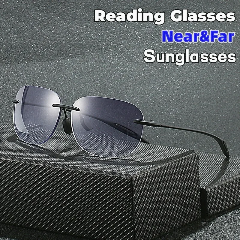 Top Trends: Progressive Bifocal Reading Glasses Vintage Near And Far Polarized Sunglasses Fashion Presbyopia Prescription Eyeglasses Diopter Shoppable Styles