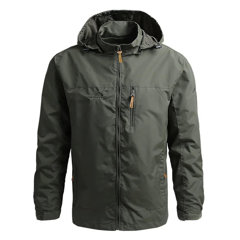 Top Trends: Autumn Outerwear Men's Fashion Mountaineering Wear Storm Jacket Windbreaker Outdoor Blazer Shoppable Styles