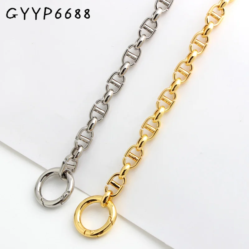 Top Trends: Bag Chain Accessories Bag With Circle Buckle Belt Hardware Handbag Belts Metal Alloy Wallet Chain Ladies Bags Wholesale Chains Shoppable Styles