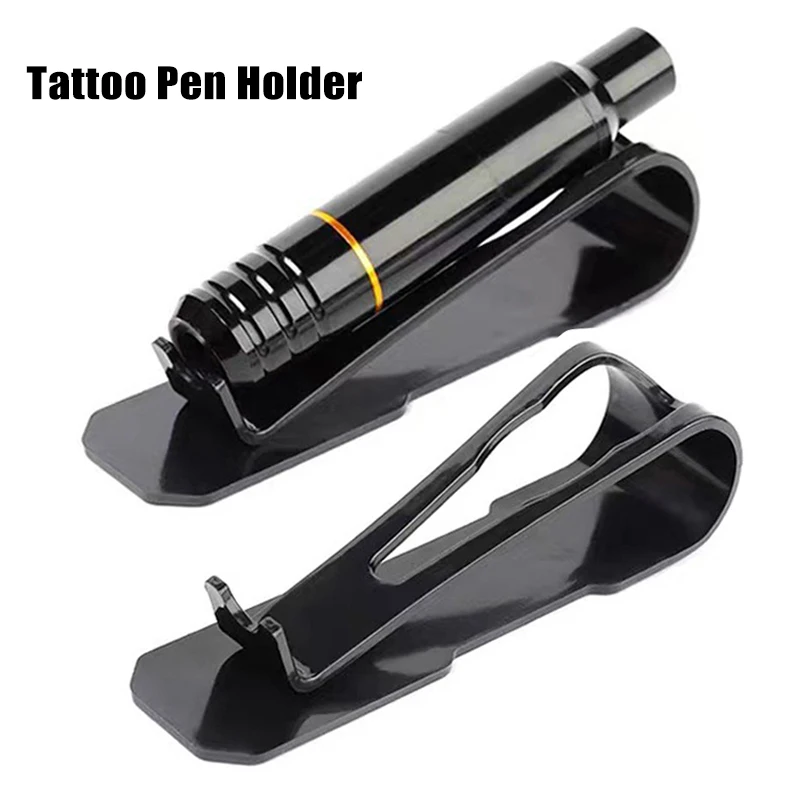 Top Trends: Black Acrylic Tattoo Machine Pen Holder Makeup Accessories Organizer Display Bracket Stand Permanent Tray Support Frame Shoppable Styles