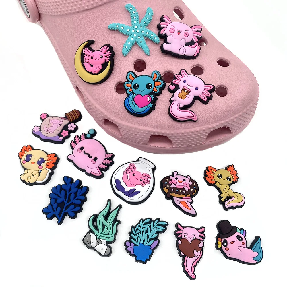 Top Trends: Axolotl Shoe Charms Croc Decoration Charm Clog Sandals Decoration For Girls Women Party Favors Birthday Shoppable Styles