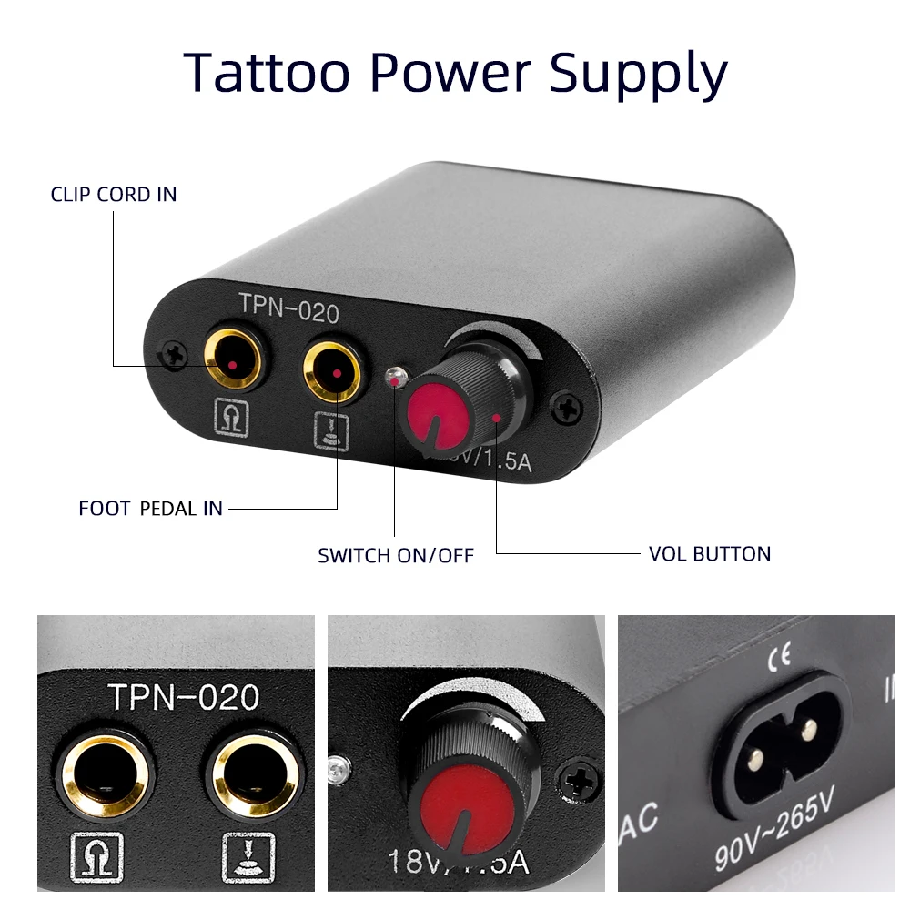 Top Trends: Tattoo Kit Cheaper Tattoo Machine Kit Permanent Tattoo Pigment Tattoo Machine Gun Power Supply Needles Tattoo Supplies Body Art Shoppable Styles - Image 3