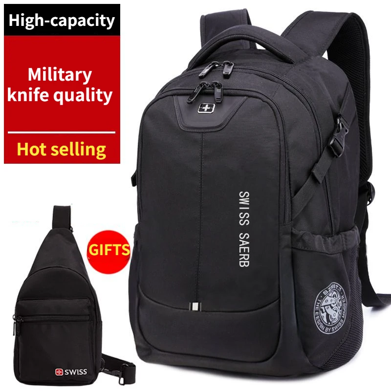 Top Trends: Military Knife Men&#039;s Backpack Junior High School Student Backpack Large Capacity Backpack Female Business Travel Laptop Backpack Shoppable Styles