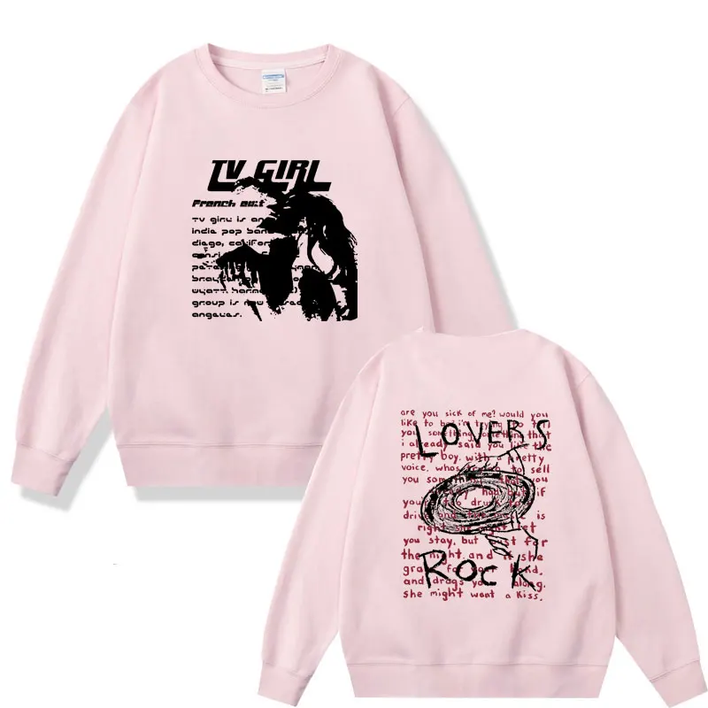 Top Trends: Tv Girl Lovers Rock Song Double Sided Print Sweatshirt French Exit Album Poster Merch Pullover Men Women Crewneck Sweatshirts Shoppable Styles - Image 5