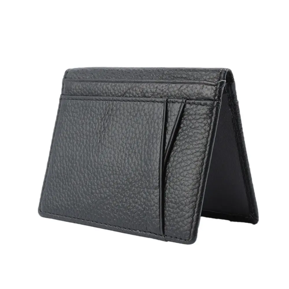 Top Trends: Soft Bifold Purse Business Wallet Small With 8 Card Slots Genuine Leather Super Slim Credit Card Holders Men Wallet Shoppable Styles