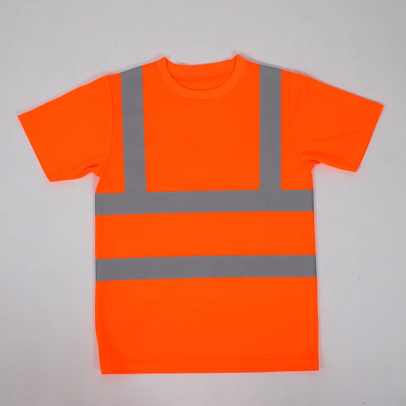 Top Trends: 2023Outdoor Shirt Fluorescent High Visibility Safety Work Shirt Summer Breathable Work T Shirt Reflective Vest T-shirt Quick Dry Shoppable Styles - Image 3