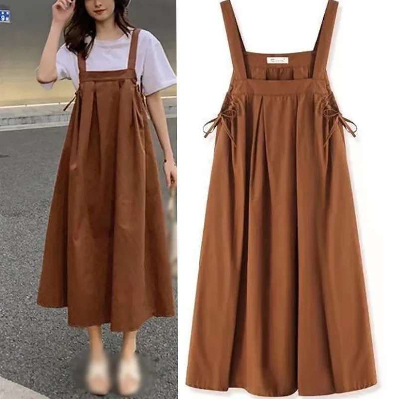 Top Trends: New Summer Loose Dress Fashion Casual Ladies Women Strap Dress Shoppable Styles