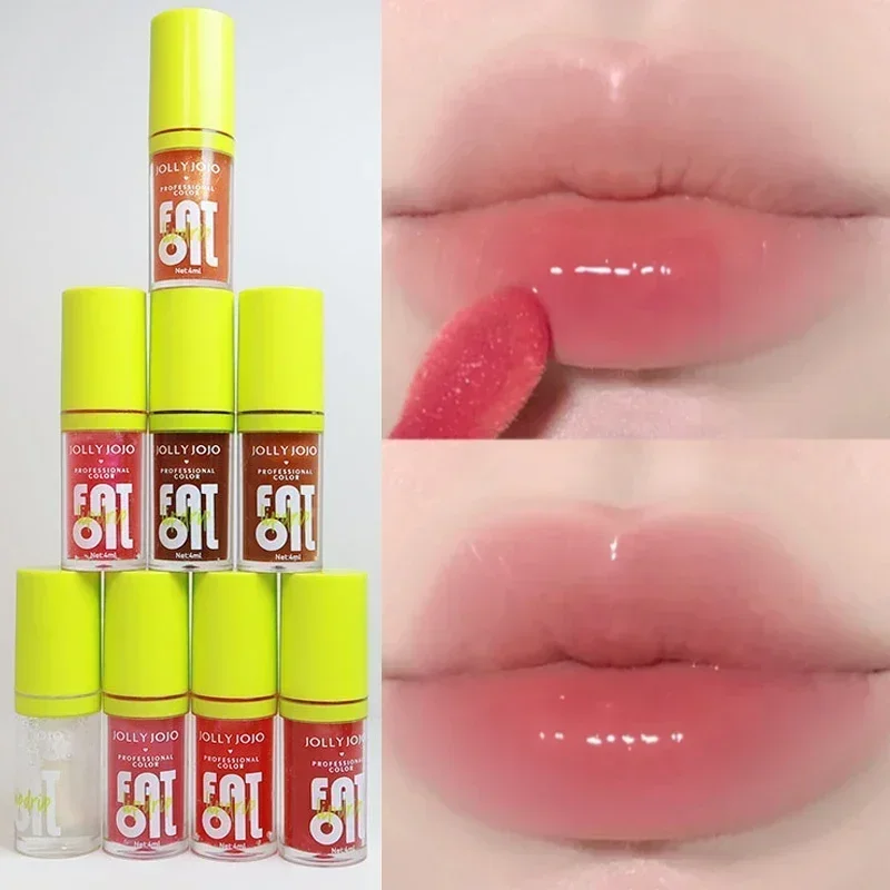 Top Trends: Clear Lip Gloss Crystal Jelly Lasting Moisturizing Lip Oil No Sticky Sexy Gloss Korean Fashion Liquid Lipstick Makeups Lip Care Shoppable Styles