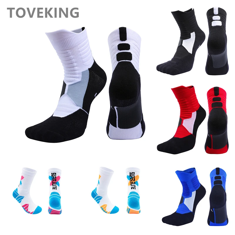 Top Trends: Unisex Professional Deodorant Basketball Socks Thick Custom Elite Breathable Sports Socks Towel Bottom Stockings Big Size Shoppable Styles