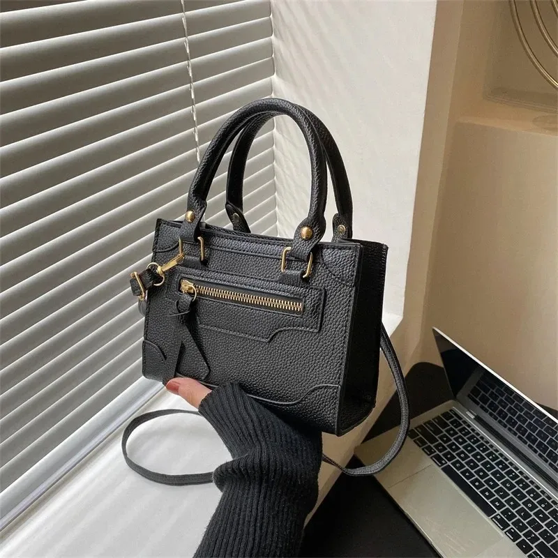 Top Trends: Vintage Handbags For Women Solid PU Leather Small Square Bag Luxury Designer Femininity Bags Clutch Purse Messnger Crossbody Bag Shoppable Styles