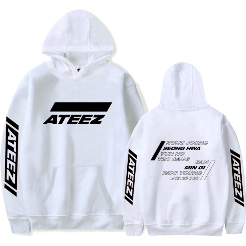 Top Trends: Cool Korean Star Unisex ATEEZ Printed Pullovers Hoodies Sweatshirt Outdoor Sport Hoodie Sweatshirt Men Clothing Streetwear Shoppable Styles