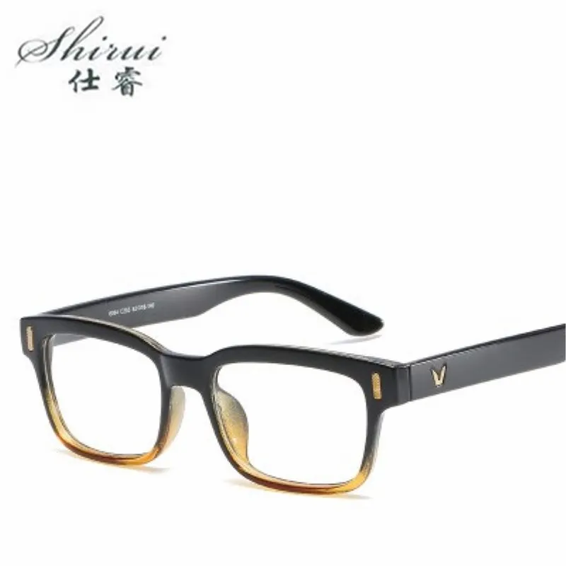 Top Trends: Fashion V Square Glasses Frames Women Trending Styles Brand Optical Computer Glasses Oculos De Grau Feminino Shoppable Styles